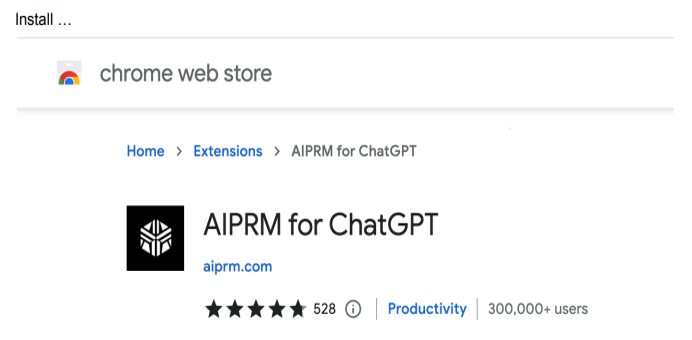 AIPRM for ChatGPT